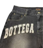 Bottega Desires Denim Shorts Black - Image 2