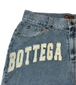 Bottega Desires Denim Shorts Blue - Image 2