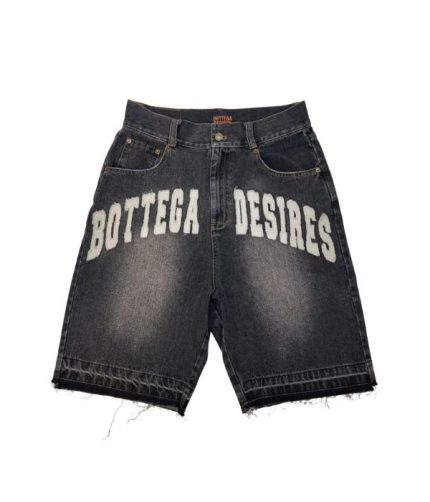 Bottega Desires Denim Shorts Black