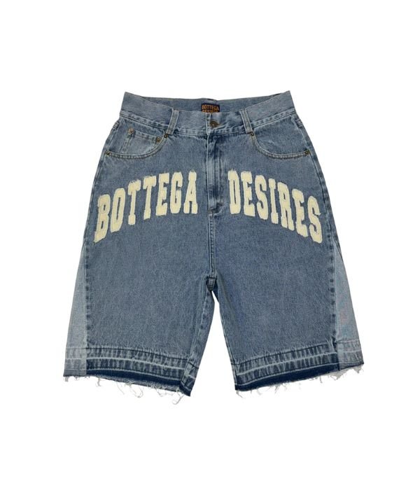 Bottega Desires Denim Shorts Blue Bottega Desires Denim Shorts Blue