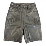 Bottega Desires Leather Shorts