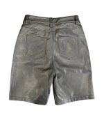 Bottega Desires Leather Shorts - Image 2