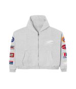 Bottega Desires Bdr Patches Jacket Grey