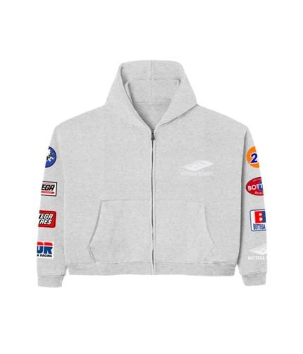 Bottega Desires Bdr Patches Jacket Grey