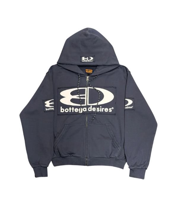 Bottega Desires Tech Jacket – Blue Bottega Desires Tech Jacket – Blue