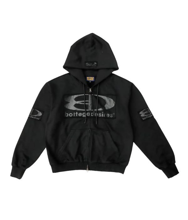 Bottega Desires Tech Jacket Black Bottega Desires Tech Jacket Black