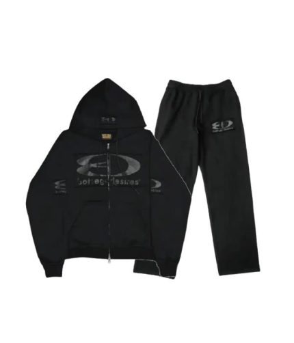 Bottega Desires Black Tech Tracksuit
