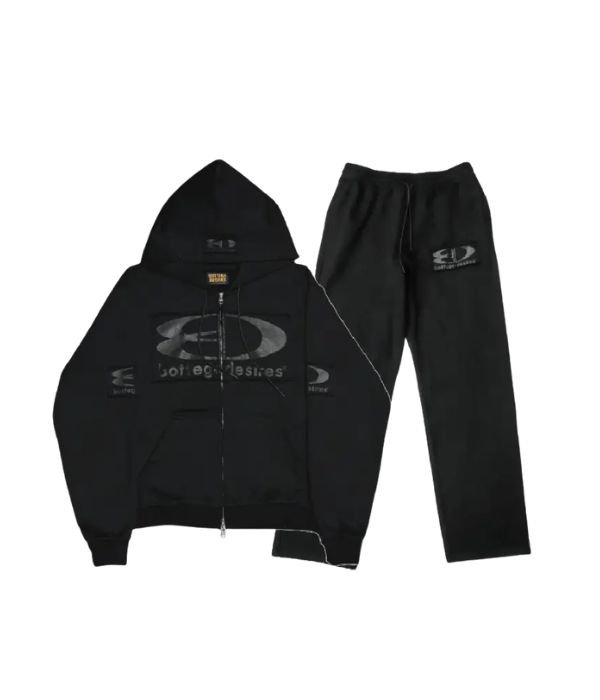 Bottega Desires Black Tech Tracksuit Bottega Desires Black Tech Tracksuit