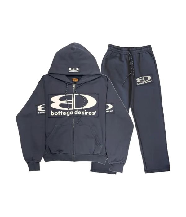 Bottega Desires Blue Tech Tracksuit Bottega Desires Blue Tech Tracksuit