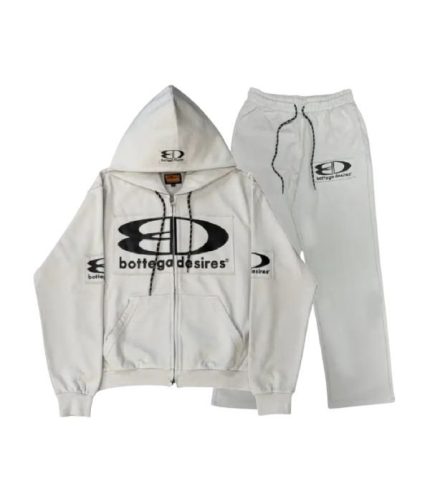 Bottega Desires Grey Tech Tracksuit