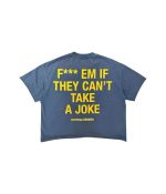 Bottega Desires Fuck Em T-Shirt Blue - Image 2