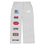 Bottega Desires BDR Patches Sweat Pants Gray
