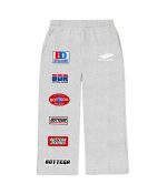 Bottega Desires BDR Patches Sweat Pants Gray