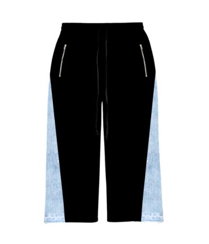 Bottega Desires Rockstar Denim Sweat Pants