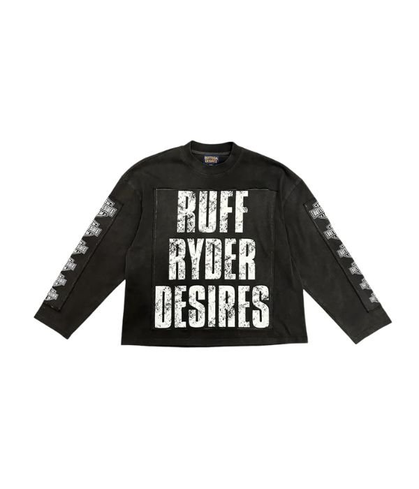 Bottega Desires Ruff Ryder Sleeve T-Shirt Bottega Desires Ruff Ryder Sleeve T-Shirt
